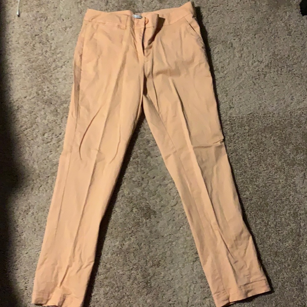 Coral pants